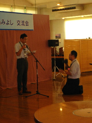 かぶりつきで撮影2