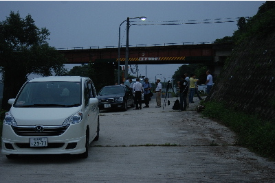タッチの差で通過1