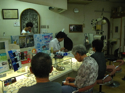 たくさんのお客さん