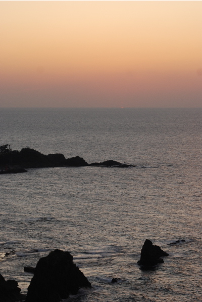 沈んでいきました