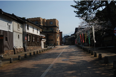 町並みがとても綺麗な南砺市